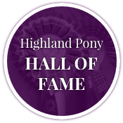 Highland Pony Hall of Fame